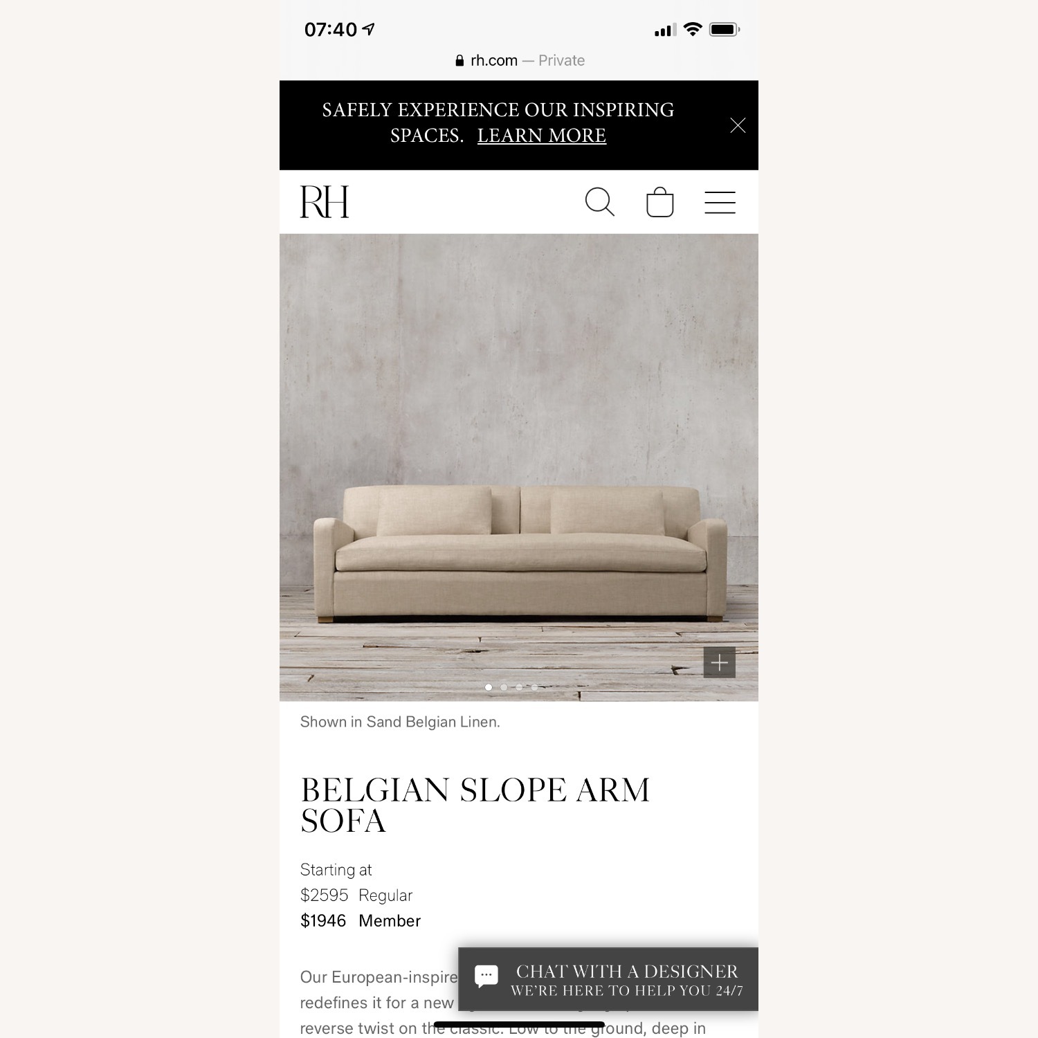 Restoration Hardware Dupe Sleeper Sofa - image-3