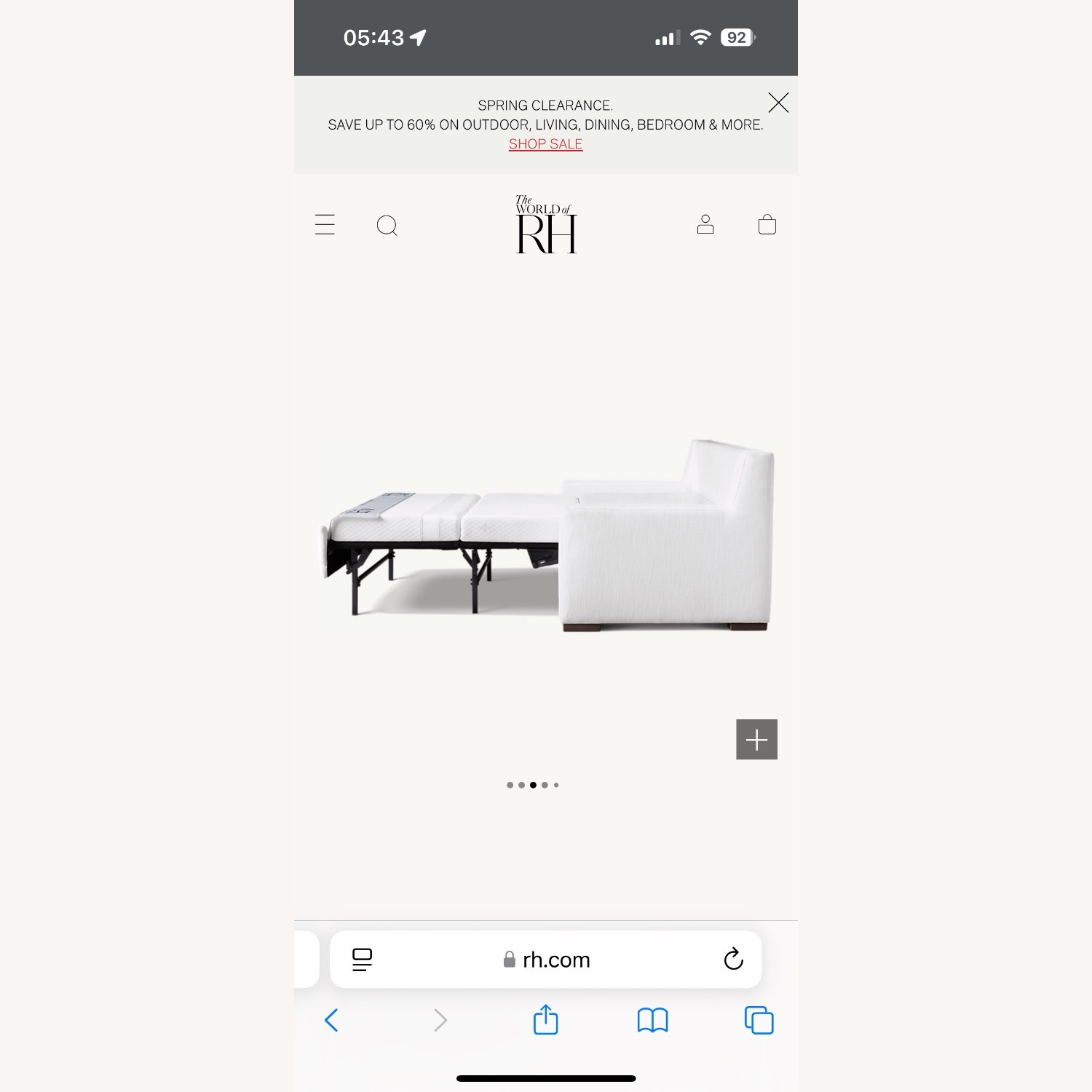 Restoration Hardware Dupe Sleeper Sofa - image-2