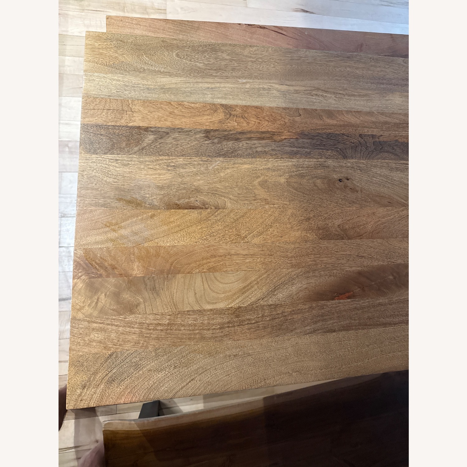 West Elm Box Frame  Table with Side Benches  - image-4