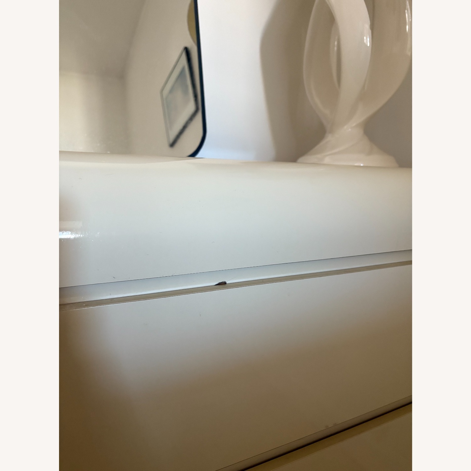 Vintage Cream Laminate Dresser - image-3