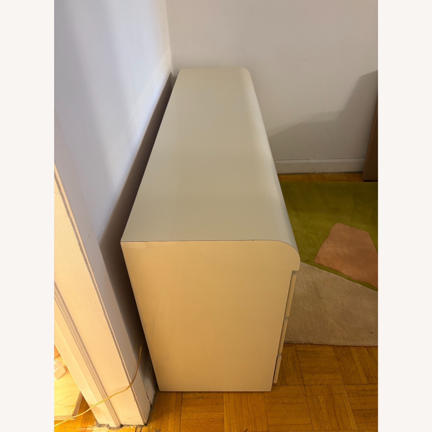 Vintage Cream Laminate Dresser - image-2