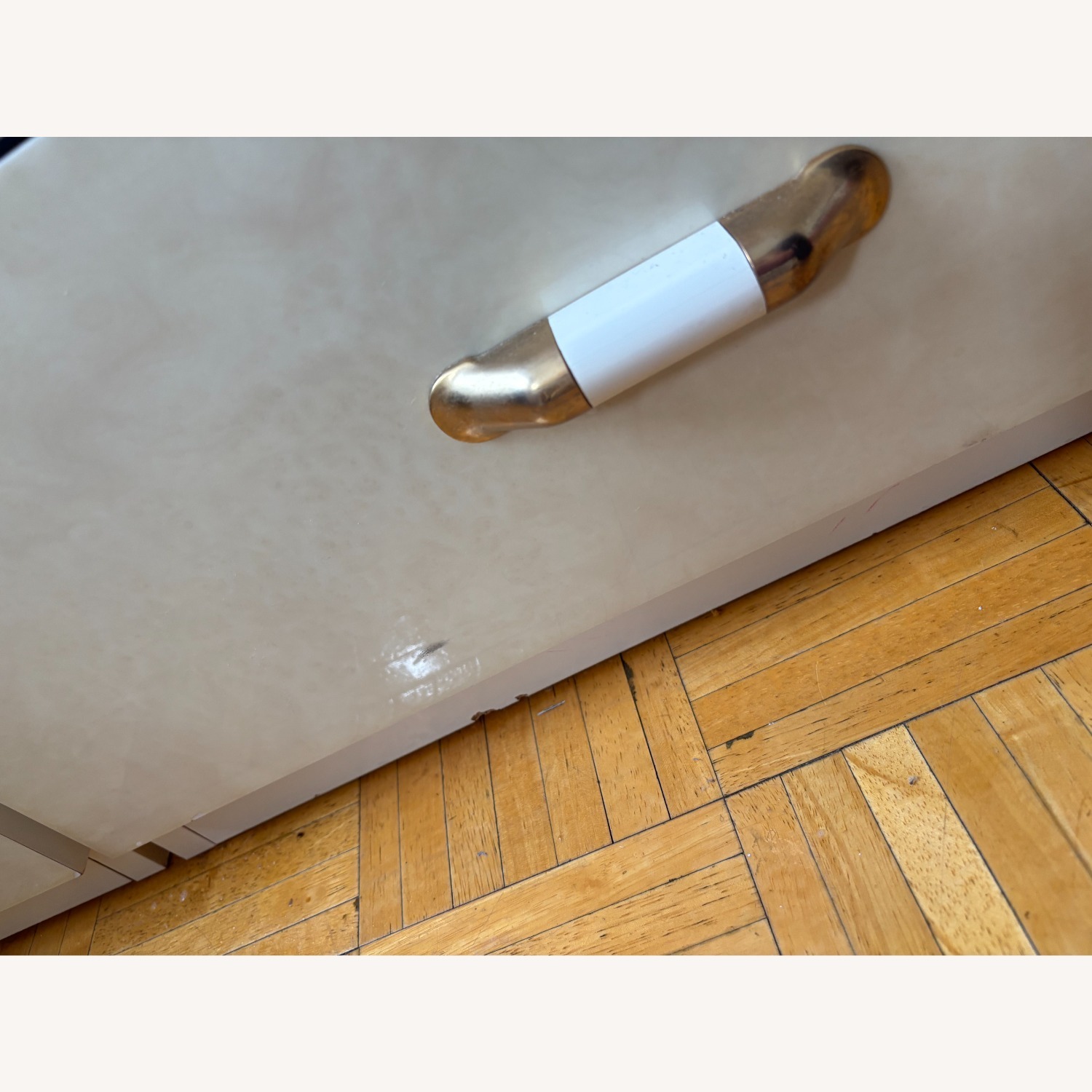 White Laminate Italian-Made Drawers - image-5