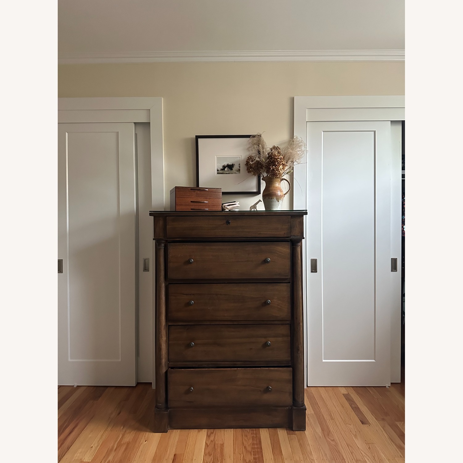 Restoration Hardware Early 19th C. American 5-Drawer Dresser - image-1