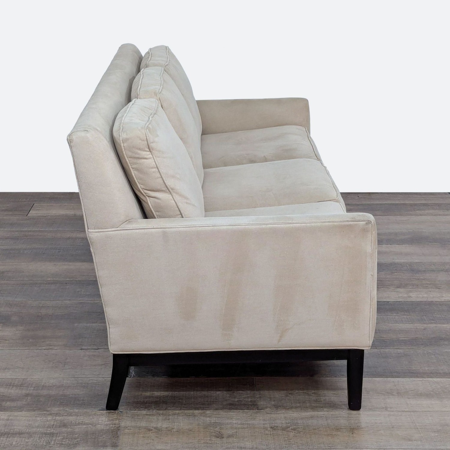 Pottery Barn 3-Seat Modern Sofa in Beige - image-3