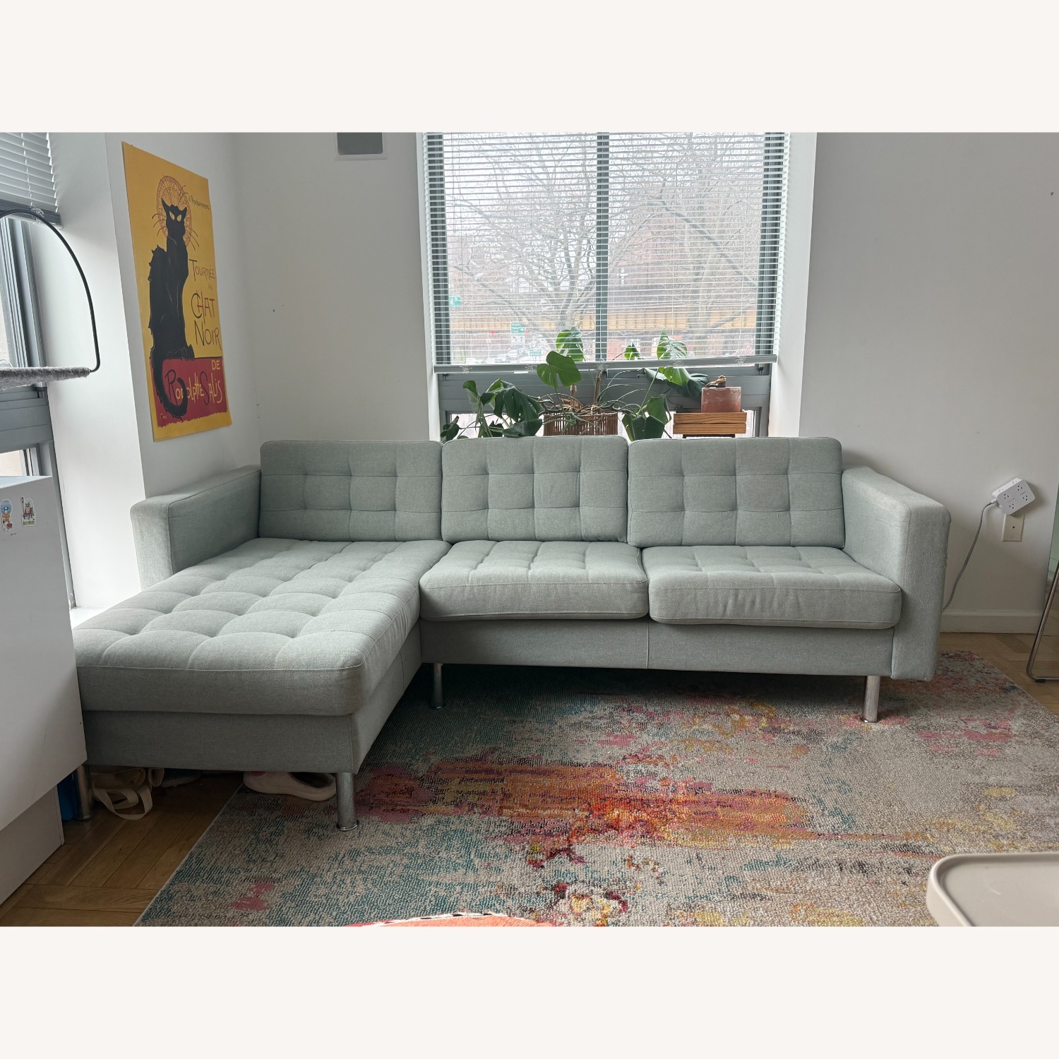 IKEA Morabo Sectional with Chaise - image-1
