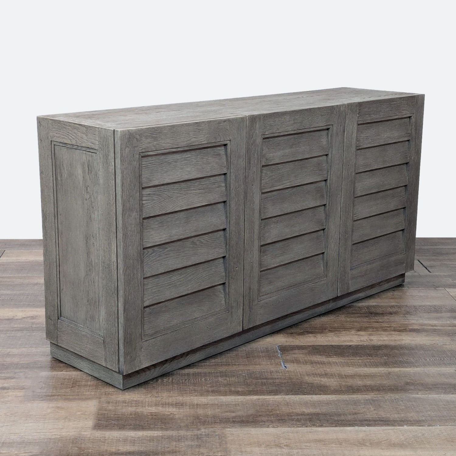 Restoration Hardware Credenza with Louvered Doors - image-3