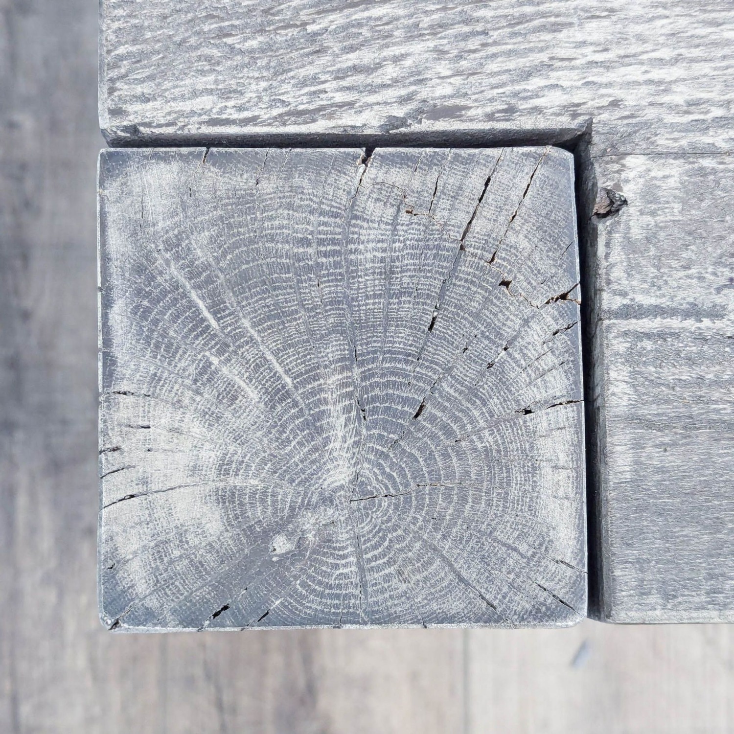 Restoration Hardware Reclaimed Oak Console Table - image-6