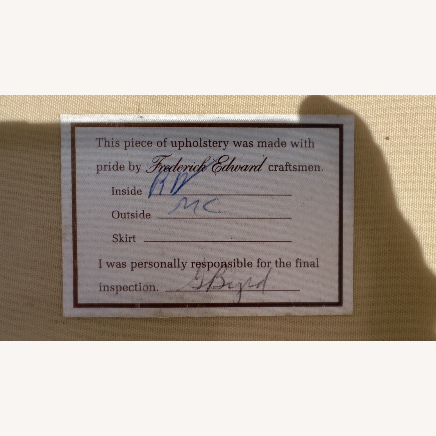 Frederick Edward Designer Loveseat - image-5