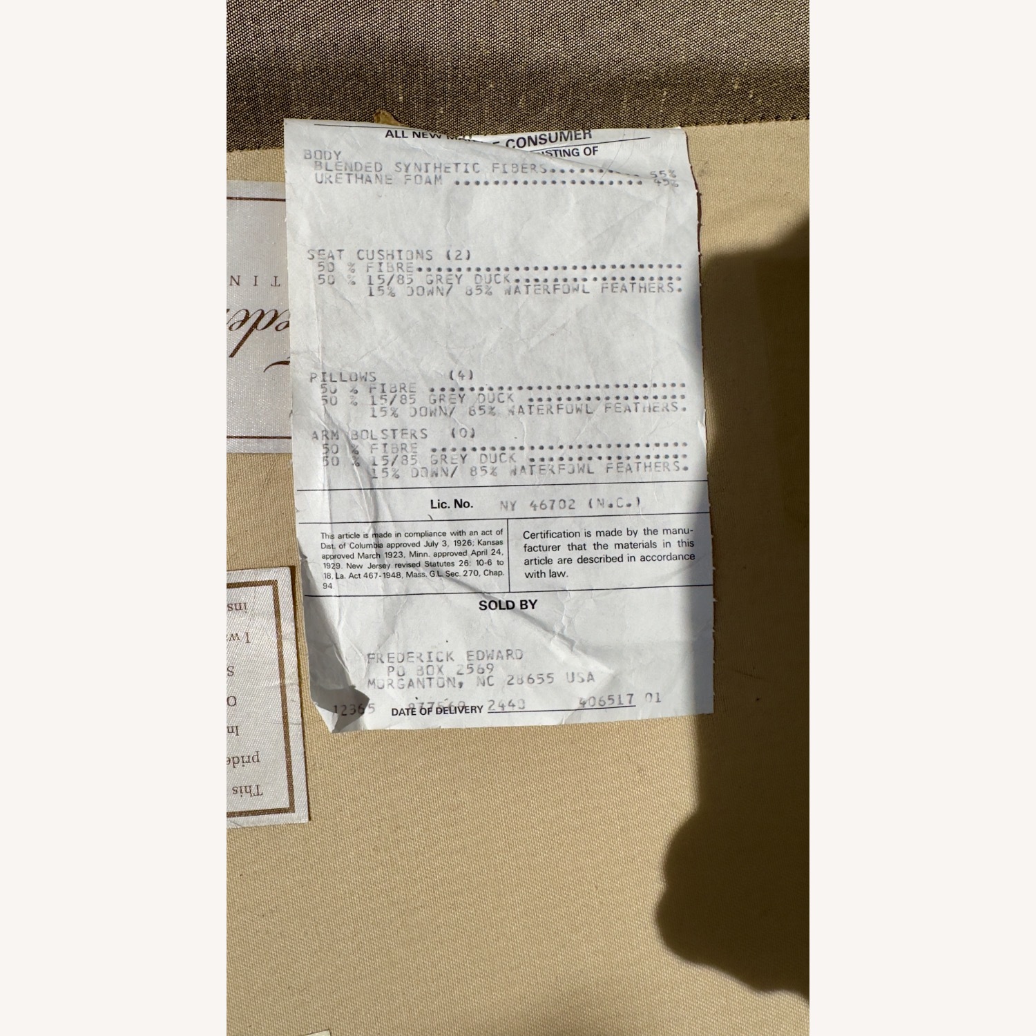 Frederick Edward Designer Loveseat - image-7