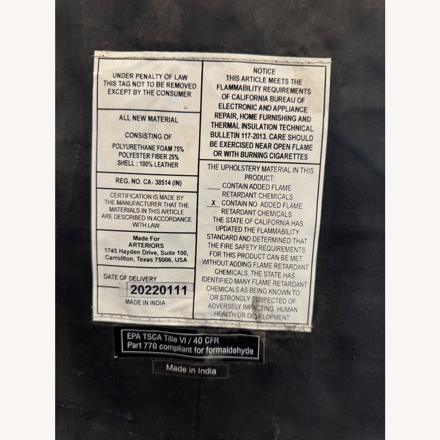 Arteriors Laurent Chair - image-9