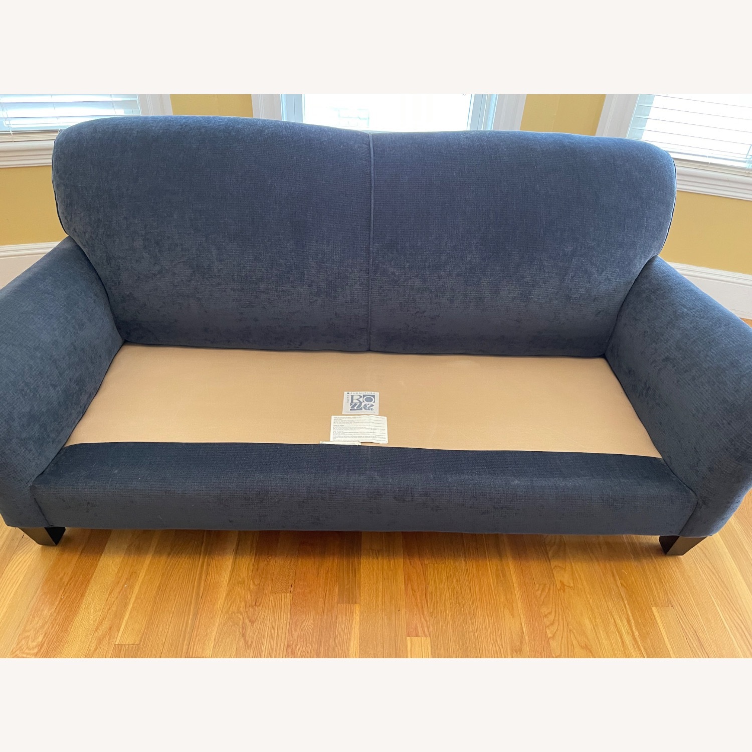 Rowe Blue Two Seat Sofa - image-5
