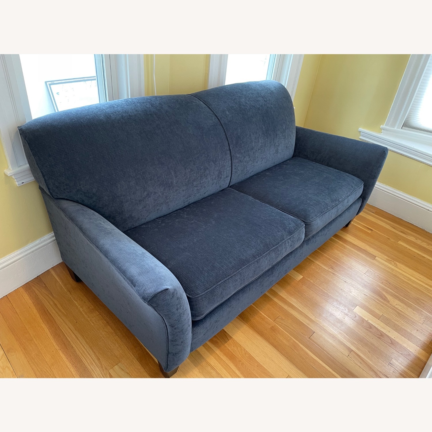 Rowe Blue Two Seat Sofa - image-8