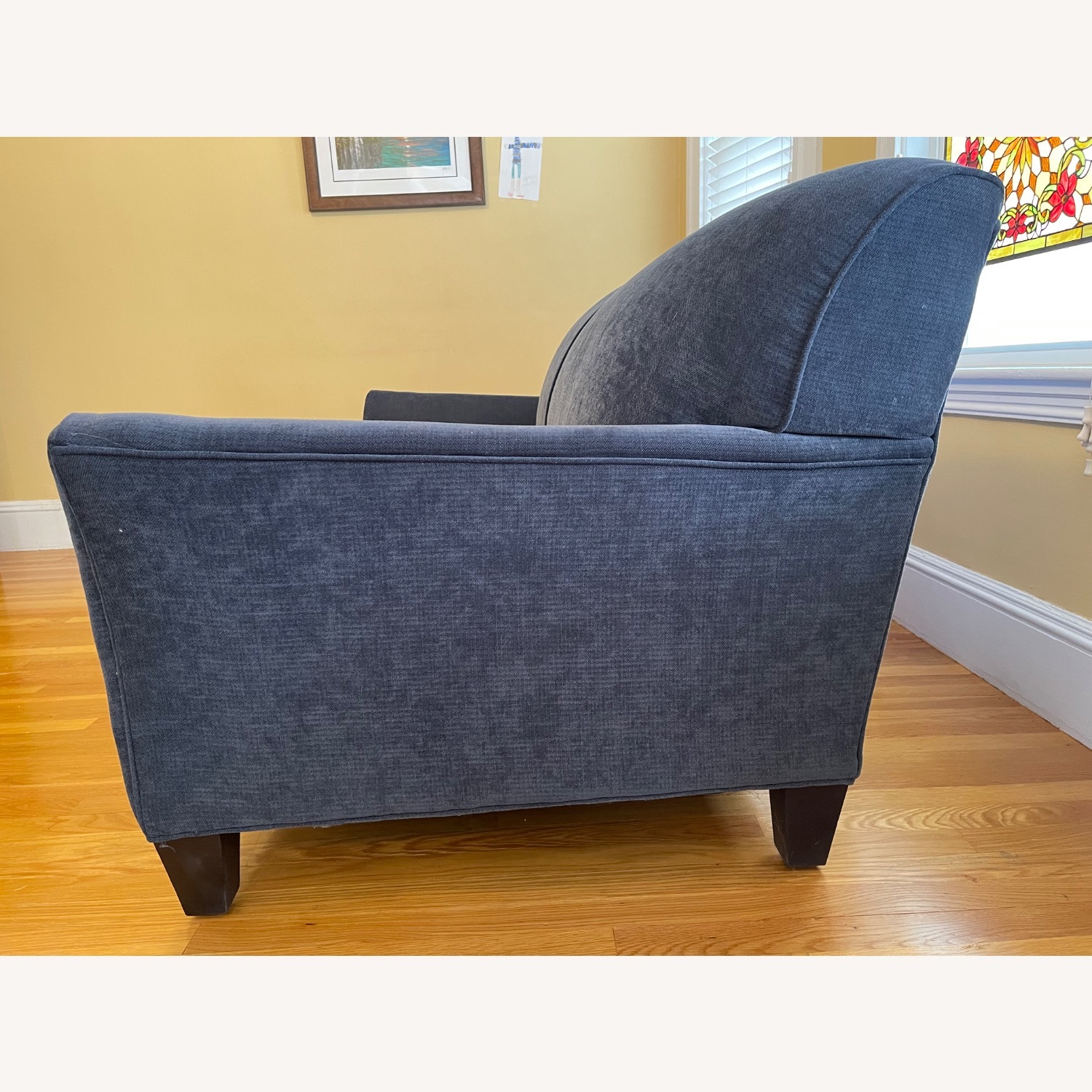 Rowe Blue Two Seat Sofa - image-11