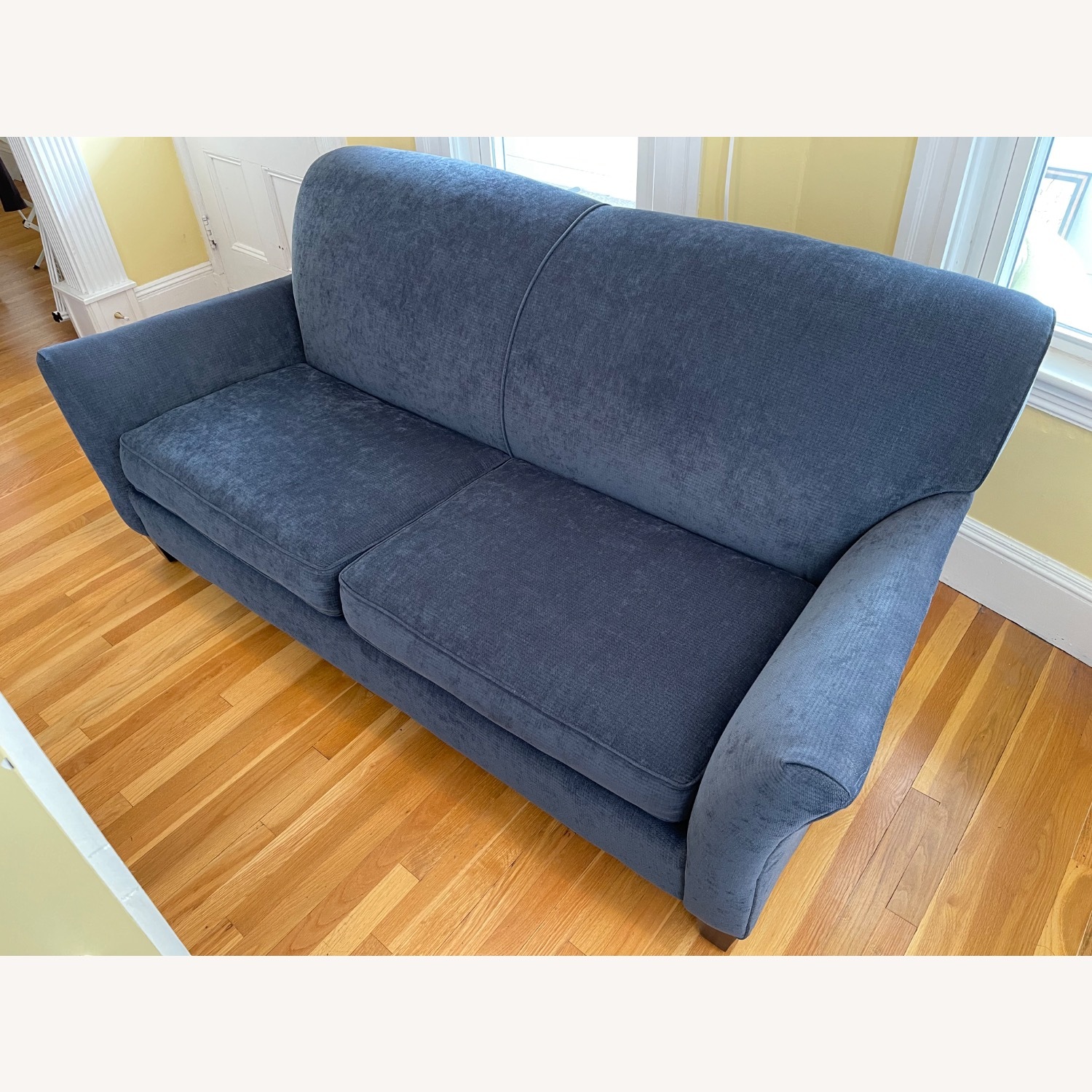 Rowe Blue Two Seat Sofa - image-9