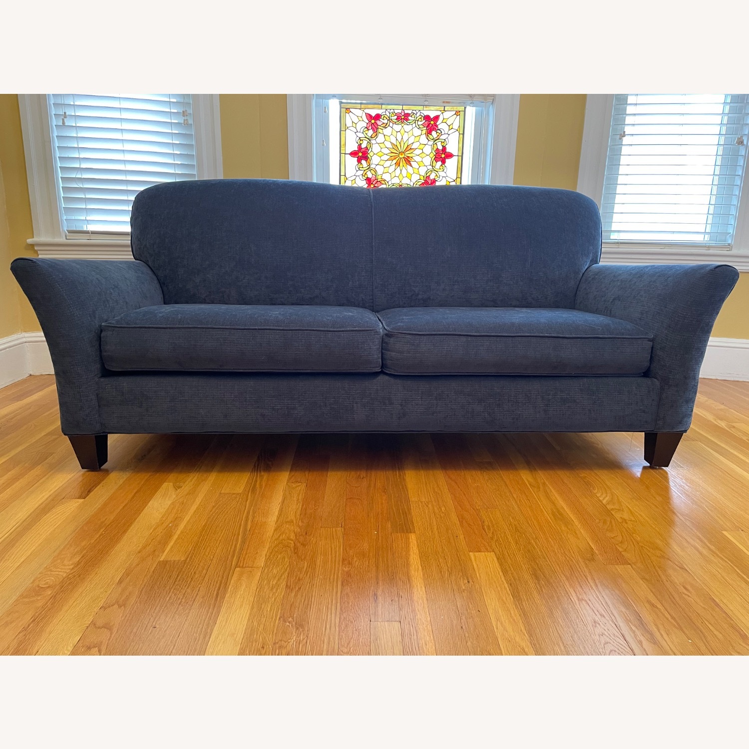 Rowe Blue Two Seat Sofa - image-12