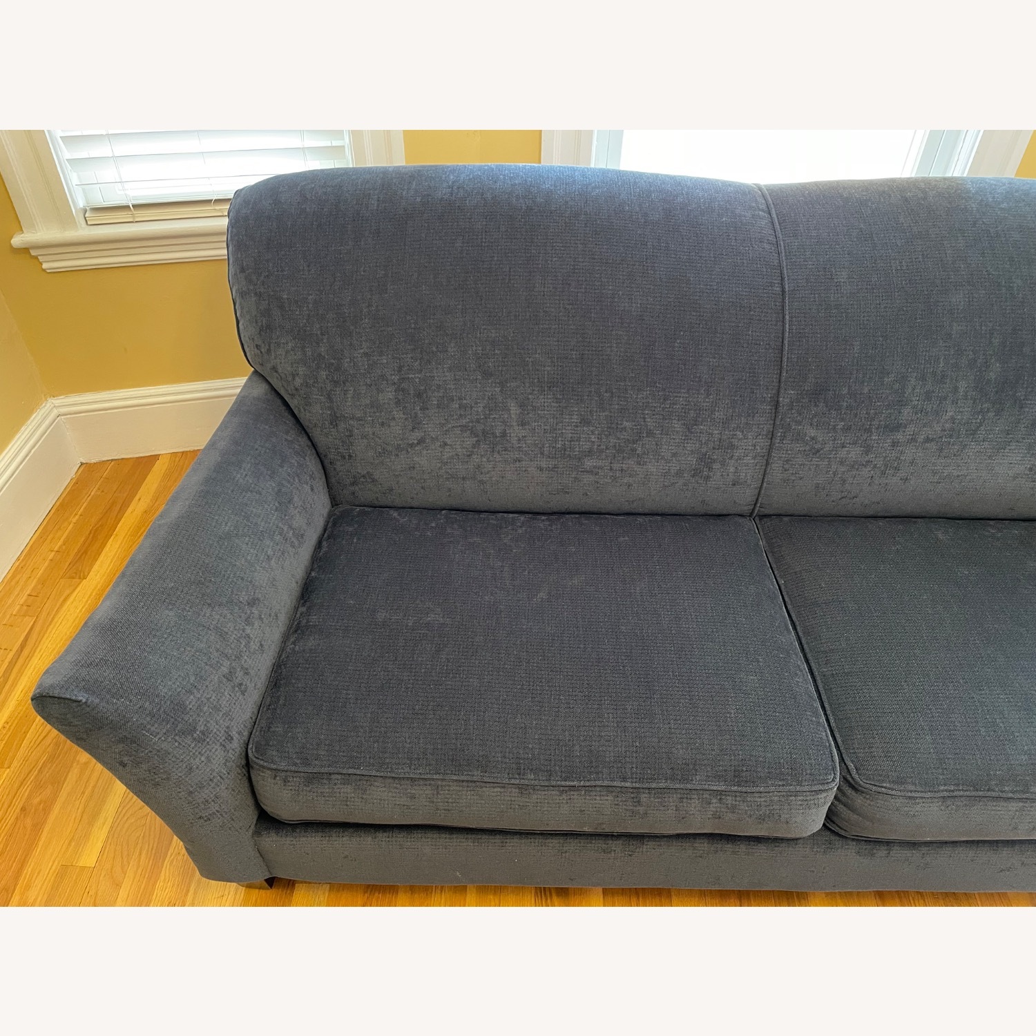 Rowe Blue Two Seat Sofa - image-7