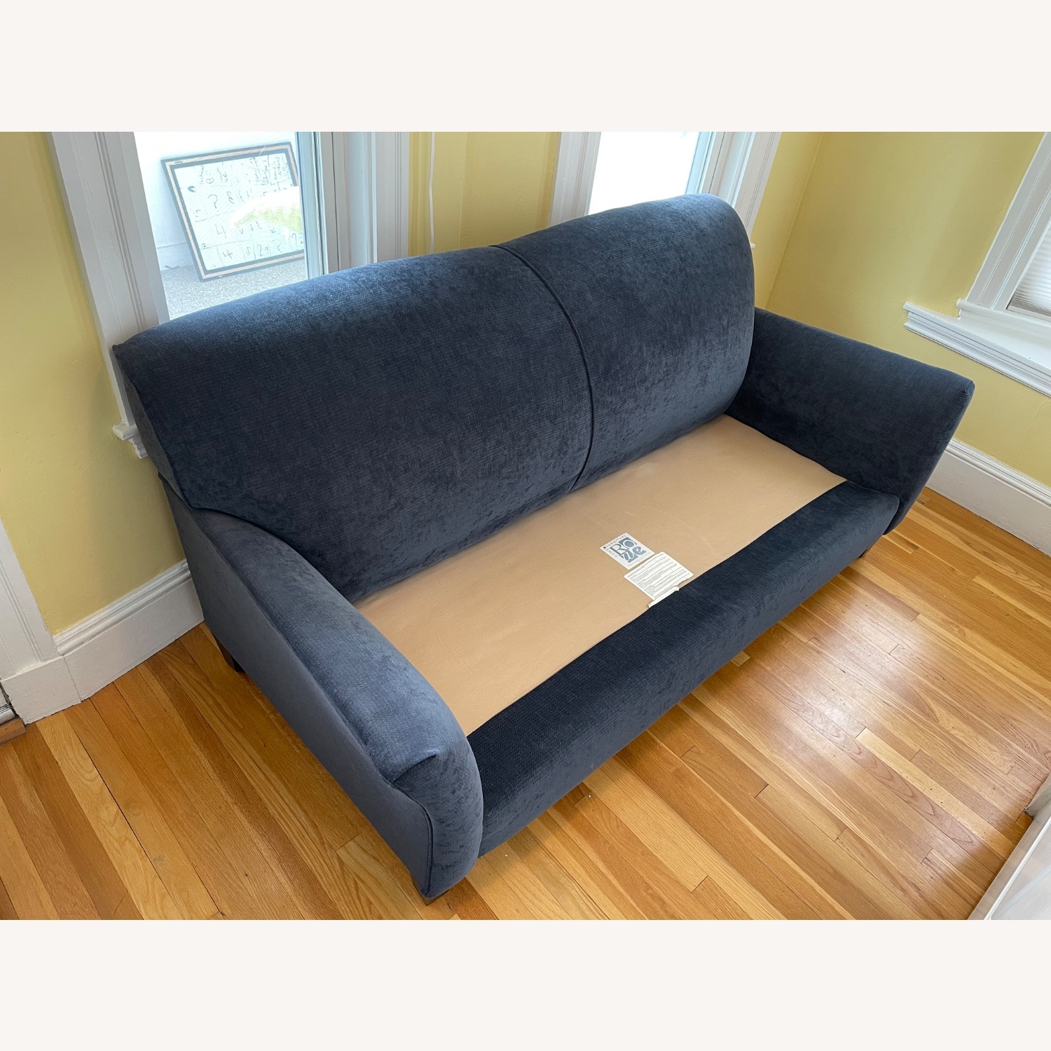 Rowe Blue Two Seat Sofa - image-6