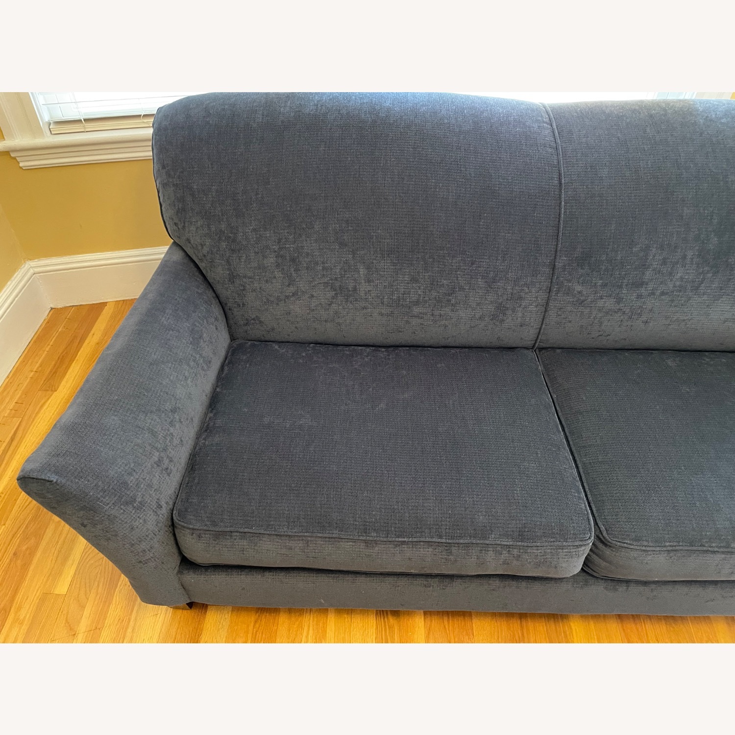 Rowe Blue Two Seat Sofa - image-2
