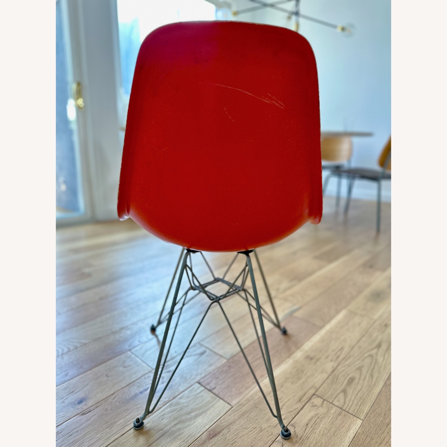 Original Orange Eames Eiffel Fiberglass Chair - image-8