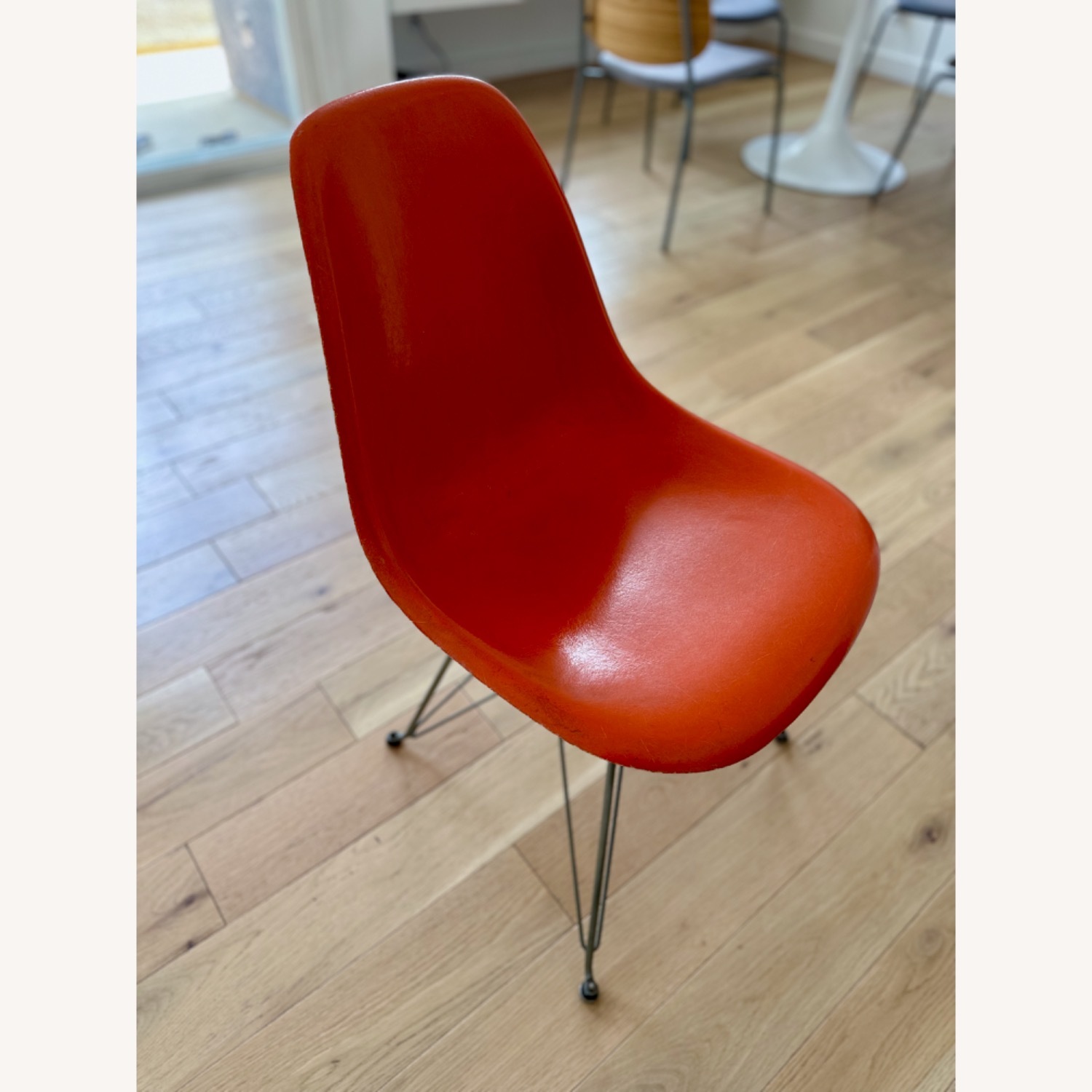 Original Orange Eames Eiffel Fiberglass Chair - image-2