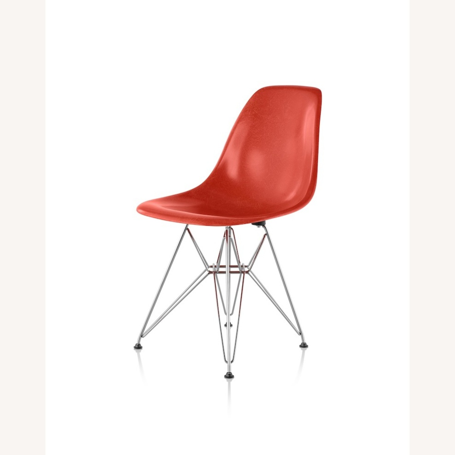Original Orange Eames Eiffel Fiberglass Chair - image-10