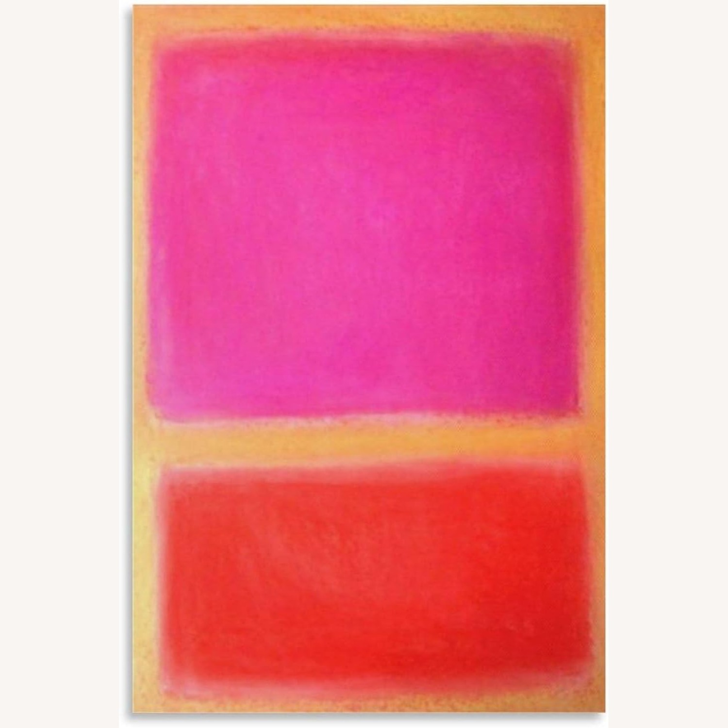 Large Framed Rothko Painting - image-1