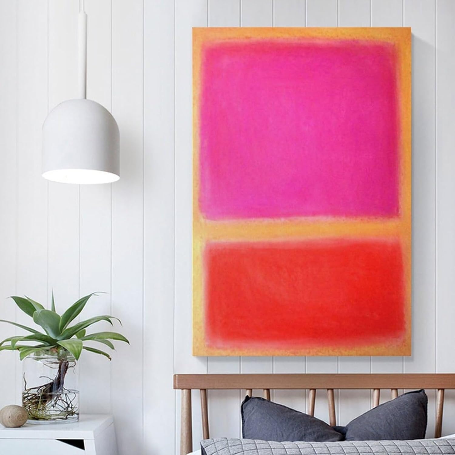 Large Framed Rothko Painting - image-2