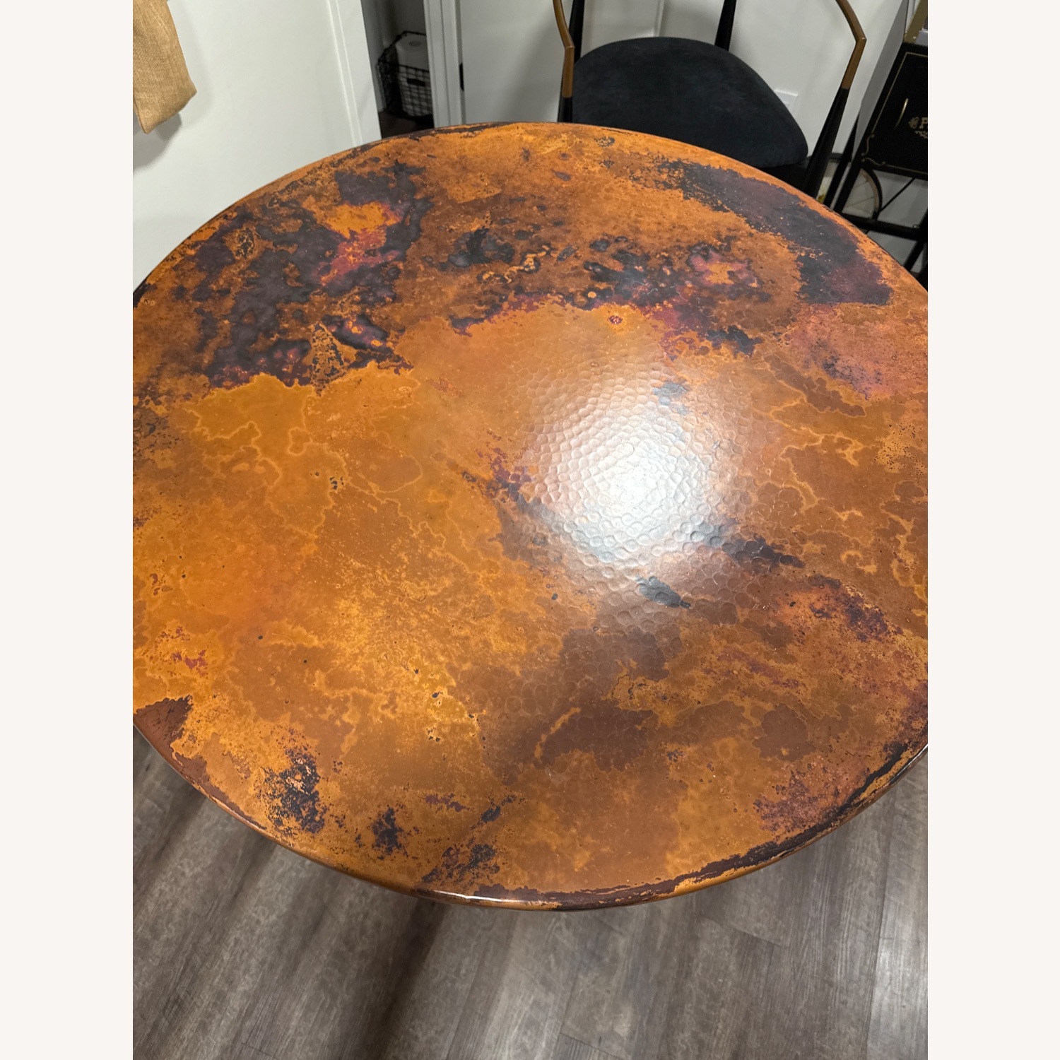 Recycled Metal Bar Table with Wade Base - image-3