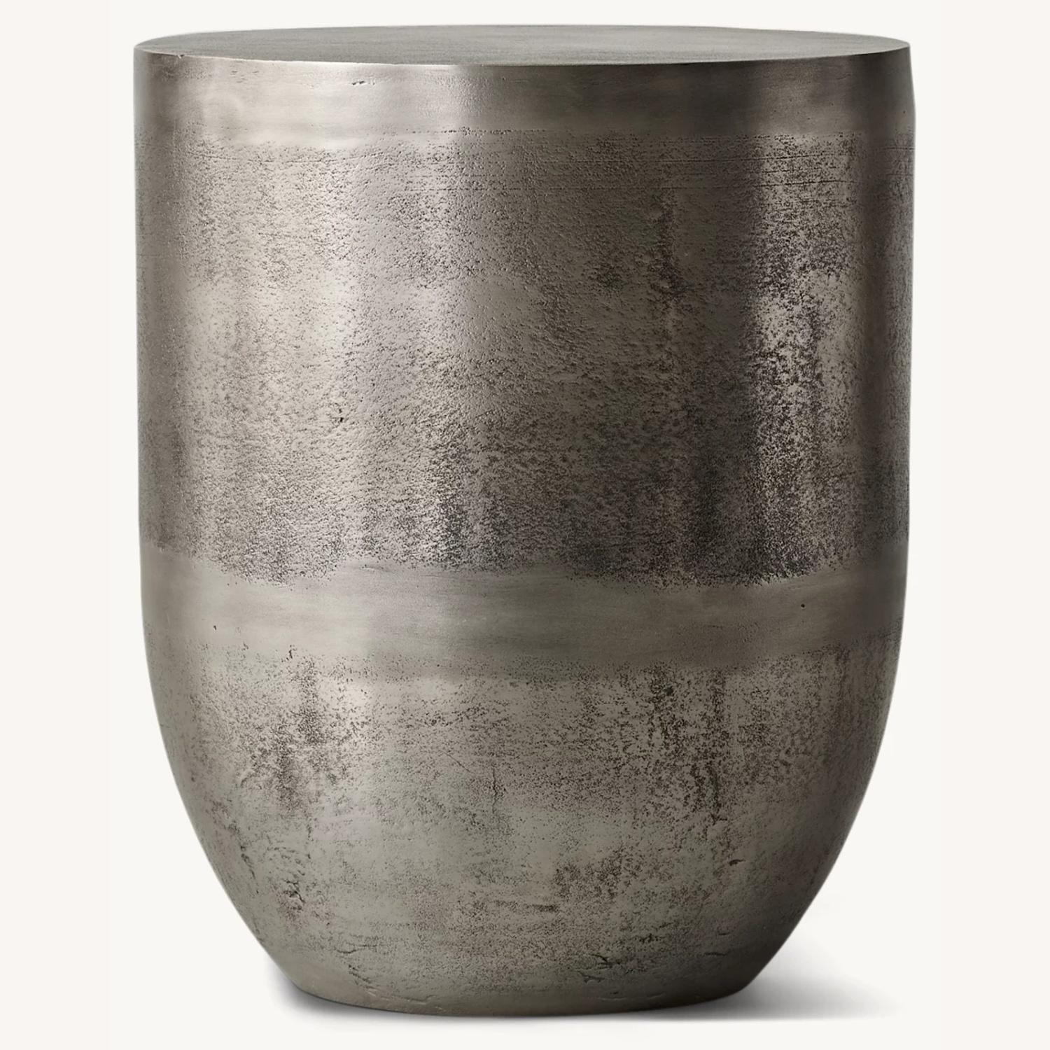 Restoration Hardware Kenzie Drum Side Table - image-0