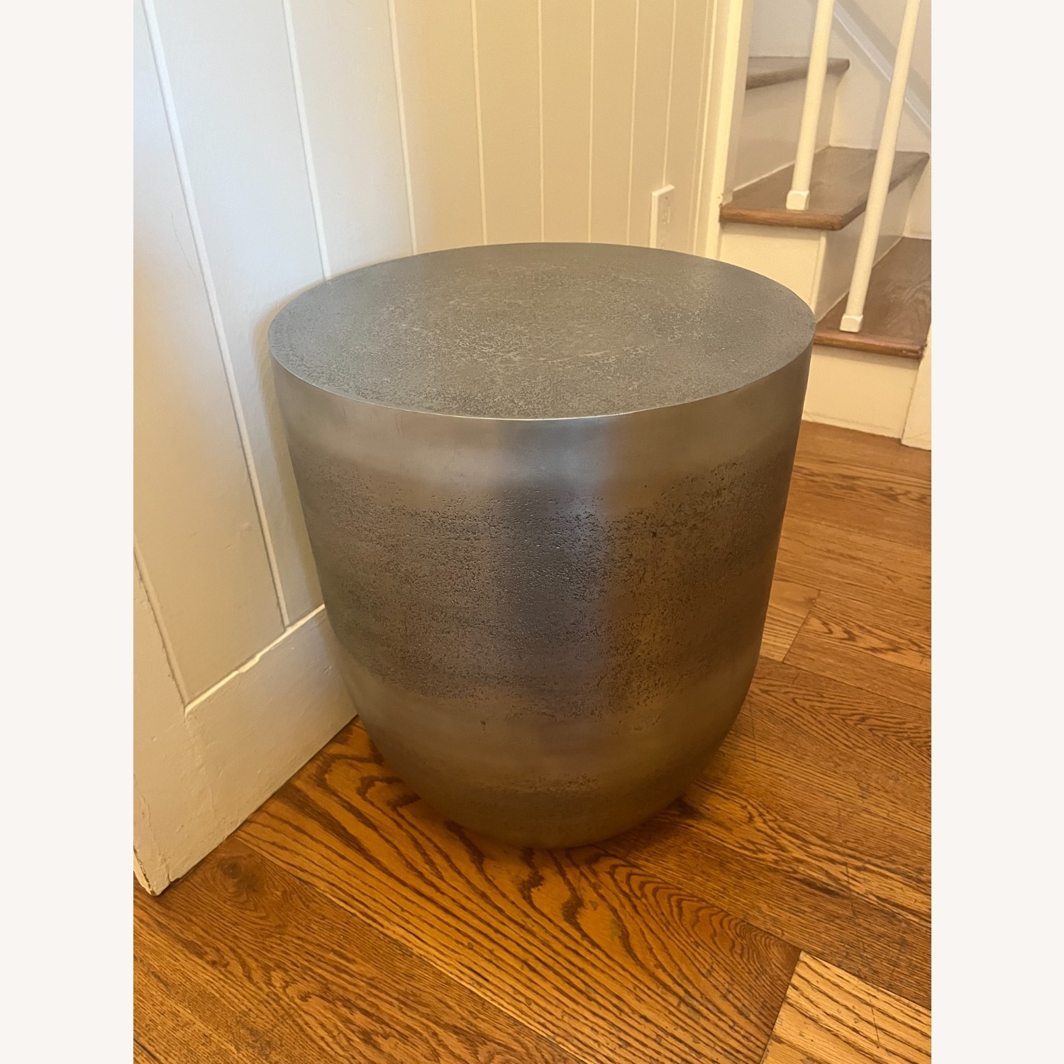 Restoration Hardware Kenzie Drum Side Table - image-5