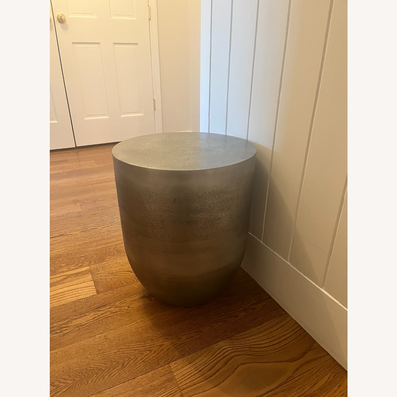 Restoration Hardware Kenzie Drum Side Table - image-4