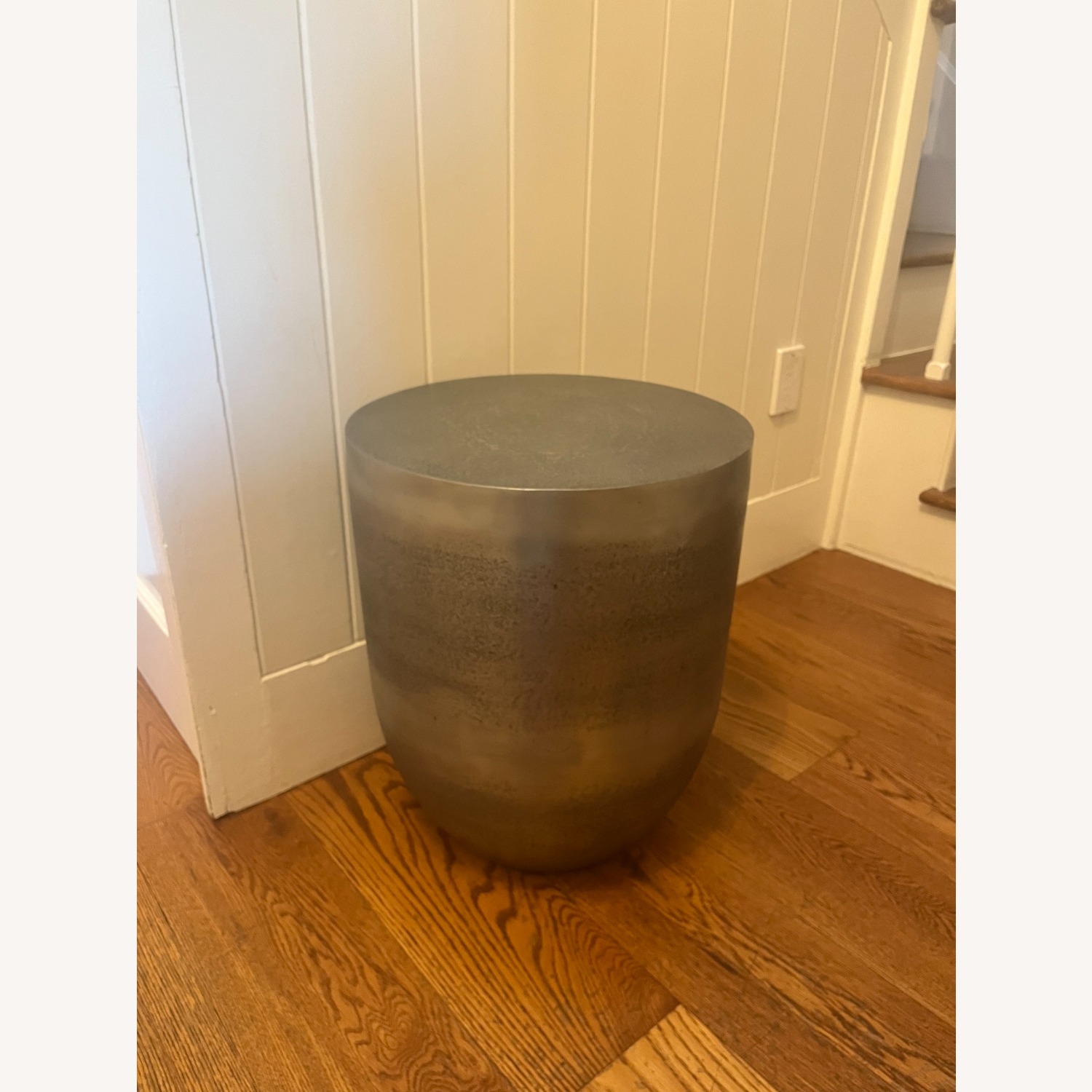 Restoration Hardware Kenzie Drum Side Table - image-6