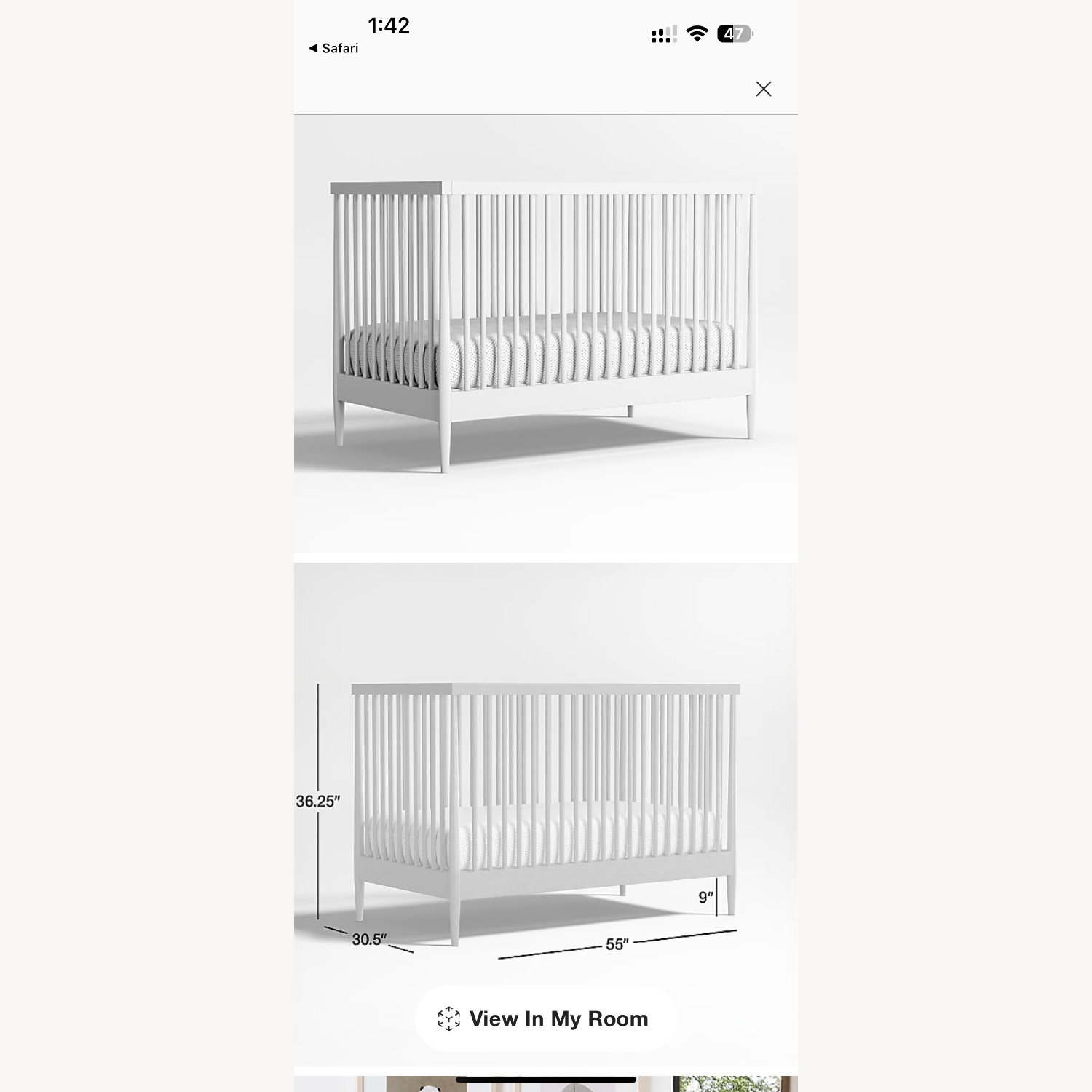 Crate & Barrel Hampshire Crib - image-2
