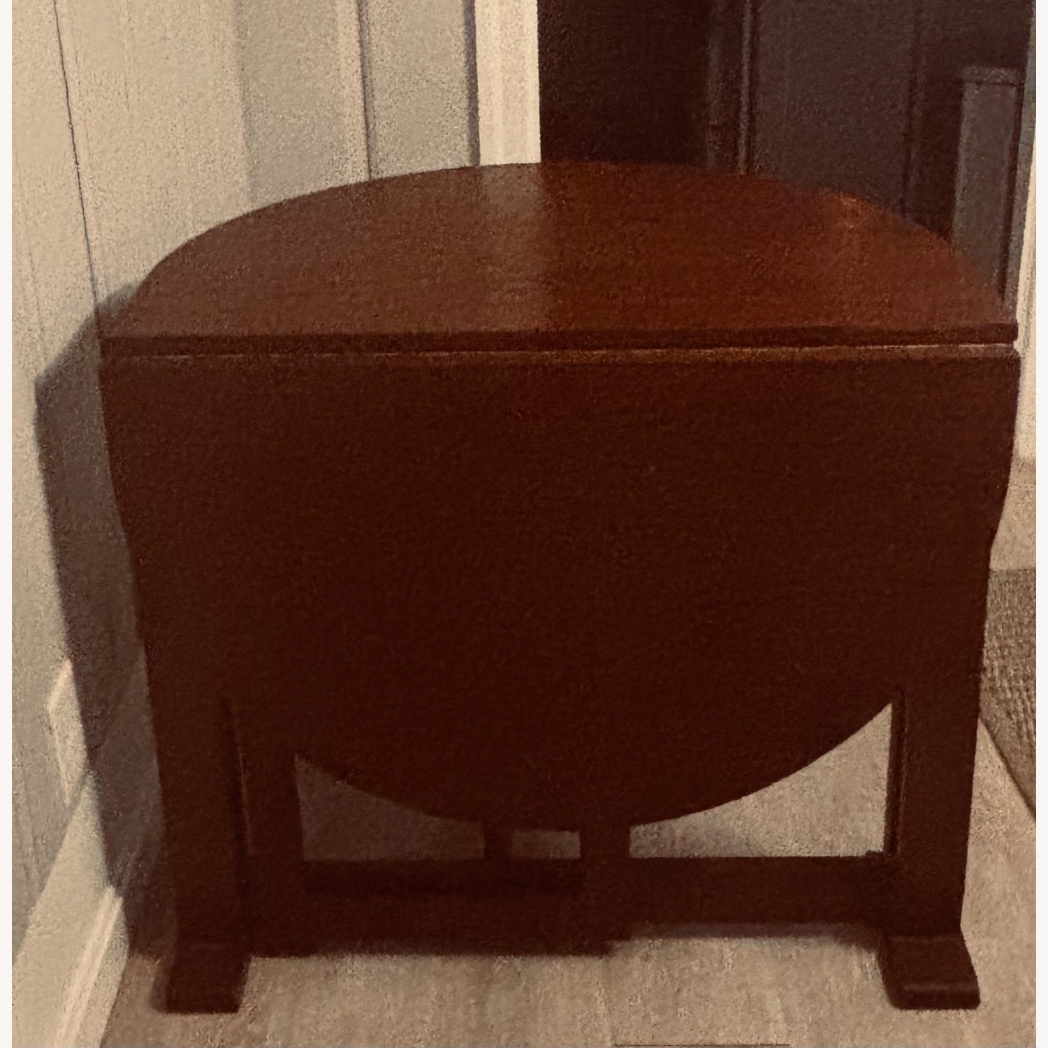 Vintage Gate Leg Double Drop Leaf Table - image-4