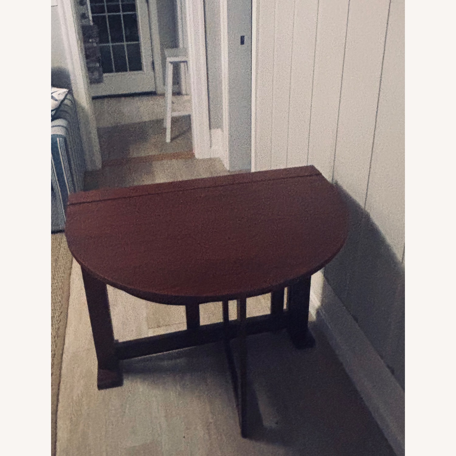 Vintage Gate Leg Double Drop Leaf Table - image-6