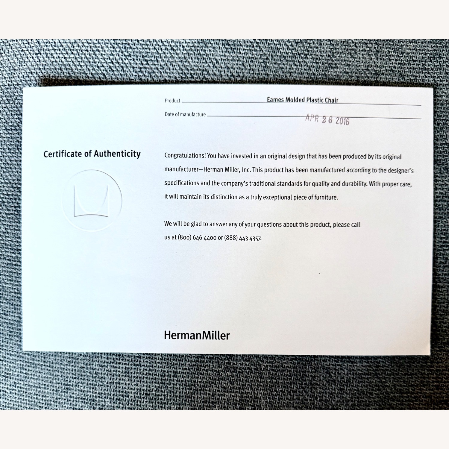 Herman Miller Eames Molded Plastic Chair - image-4