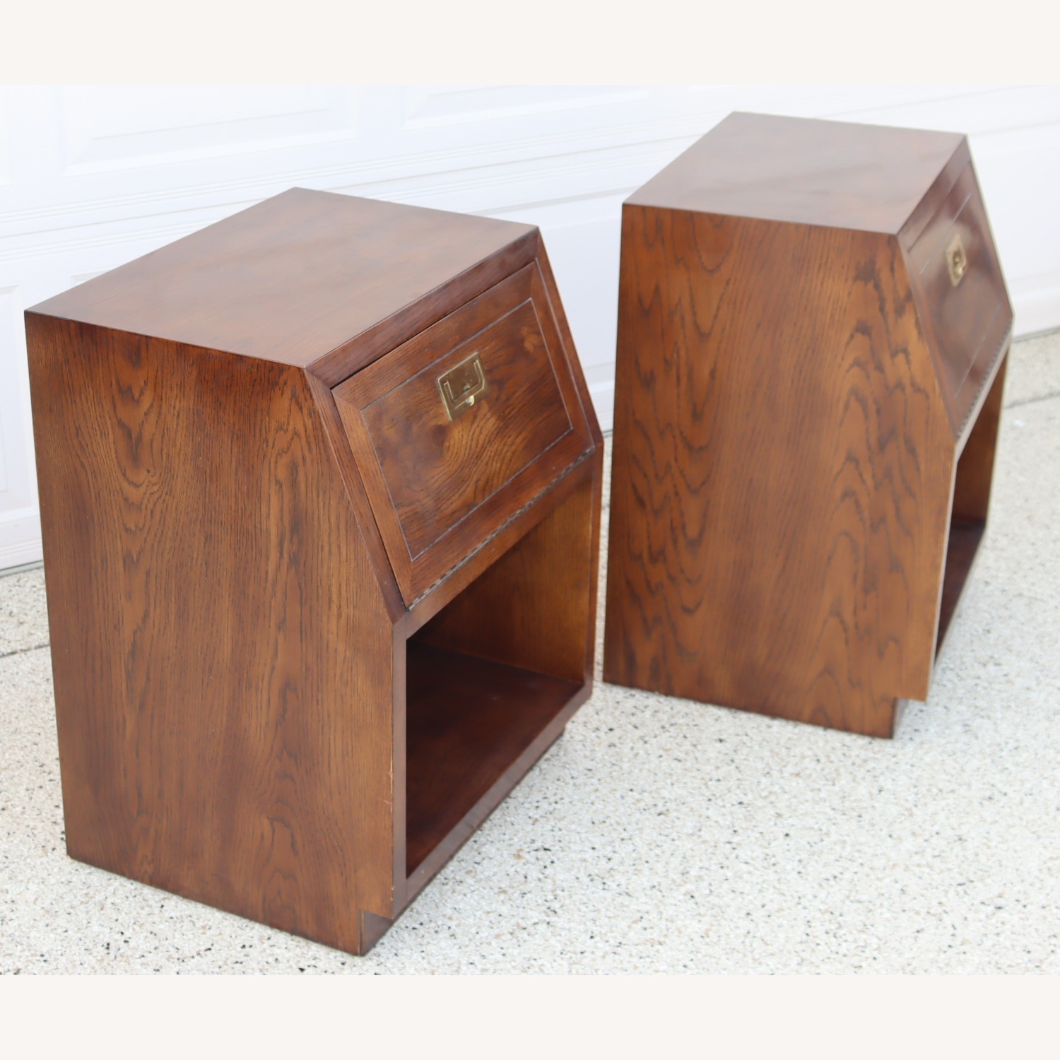 Mid Century Henredon Campaign Dresser - image-5