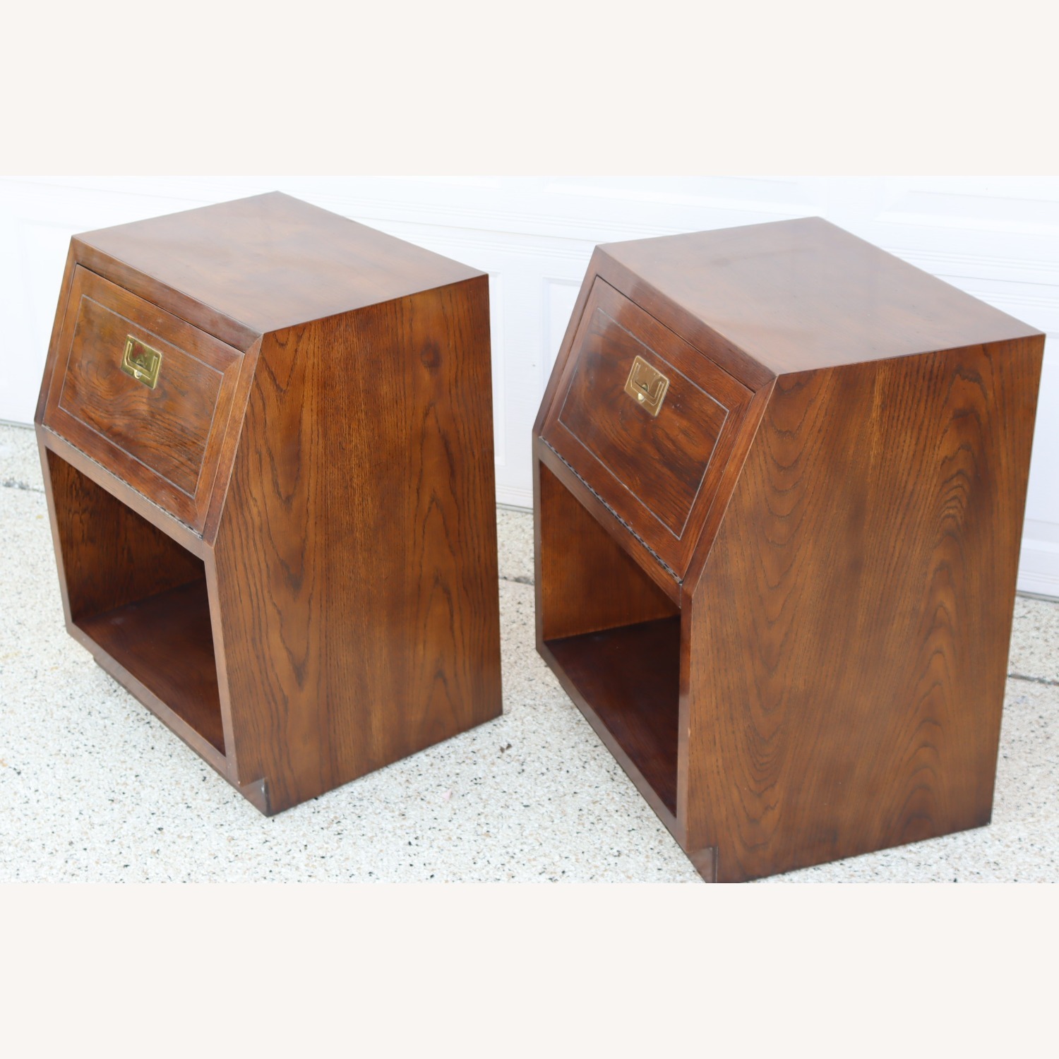 Mid Century Henredon Campaign Dresser - image-4
