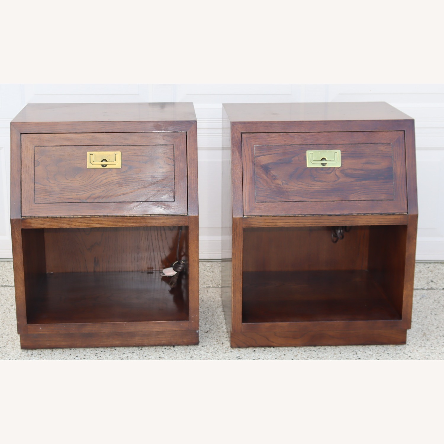 Mid Century Henredon Campaign Dresser - image-1