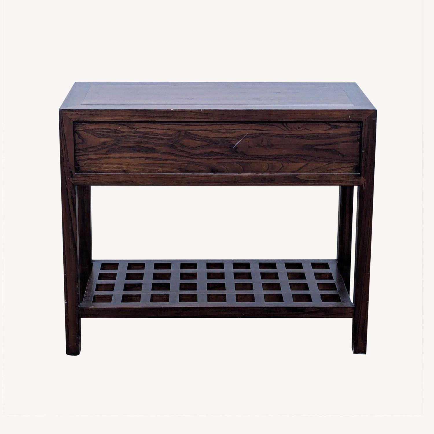 Room & Board Two Drawer Side Table - image-0