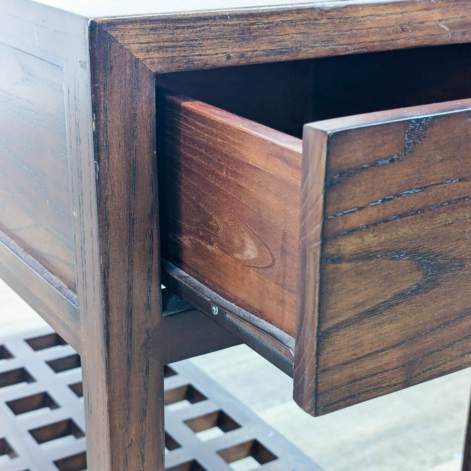 Room & Board Two Drawer Side Table - image-4