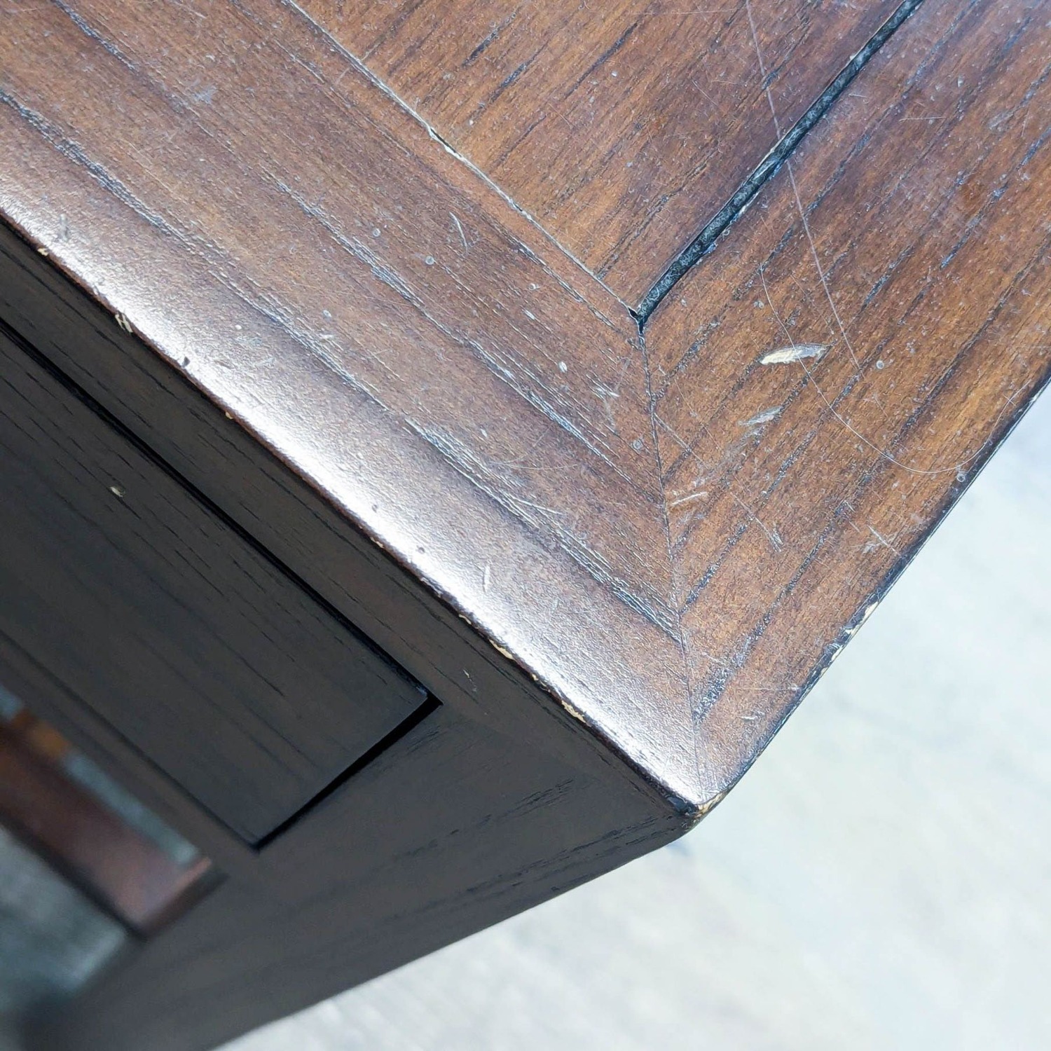 Room & Board Two Drawer Side Table - image-2