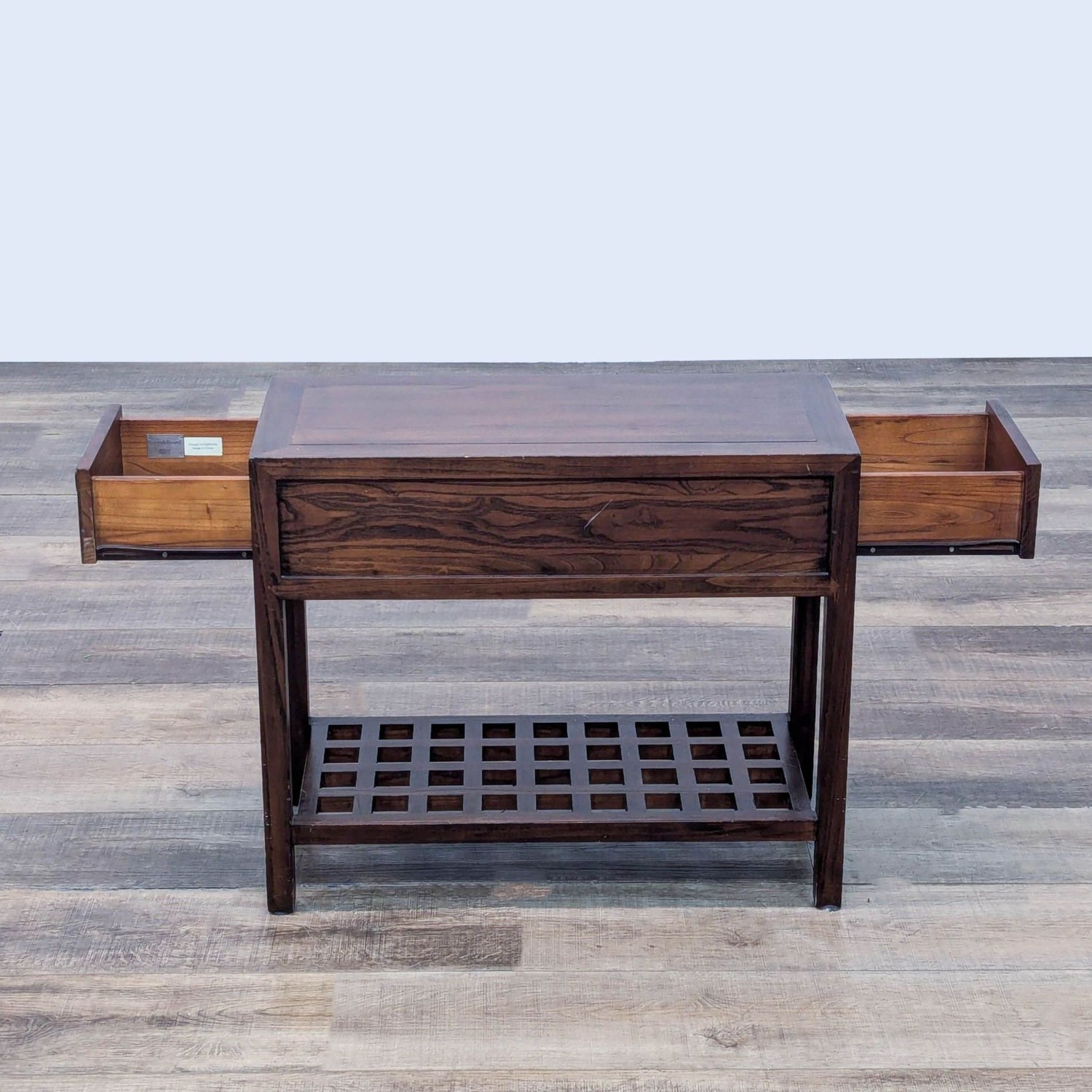 Room & Board Two Drawer Side Table - image-8