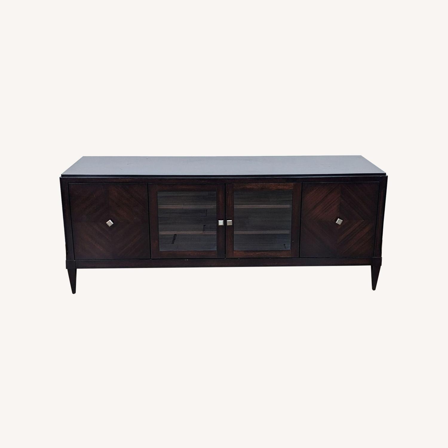 Restoration Hardware Four Door Media Console - image-0