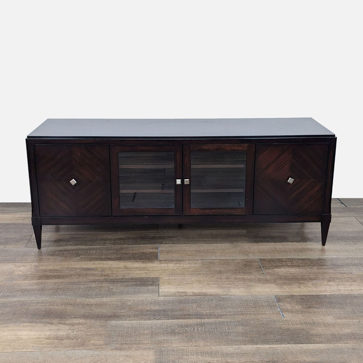 Restoration Hardware Four Door Media Console - image-1