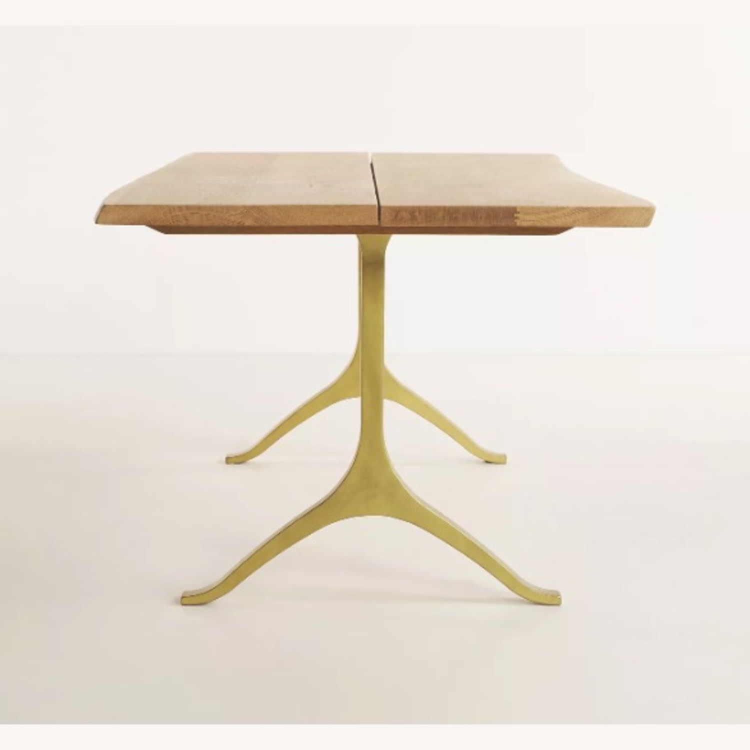Anthropologie 80" Nemus Dining Table & Bench - image-5