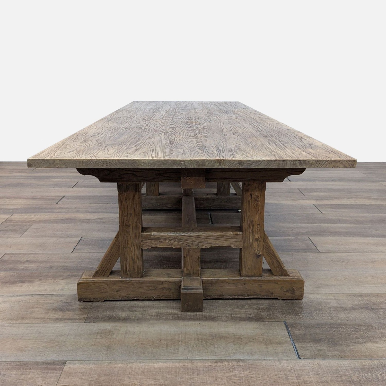 Restoration Hardware Reclaimed Wood Dining Table - image-12