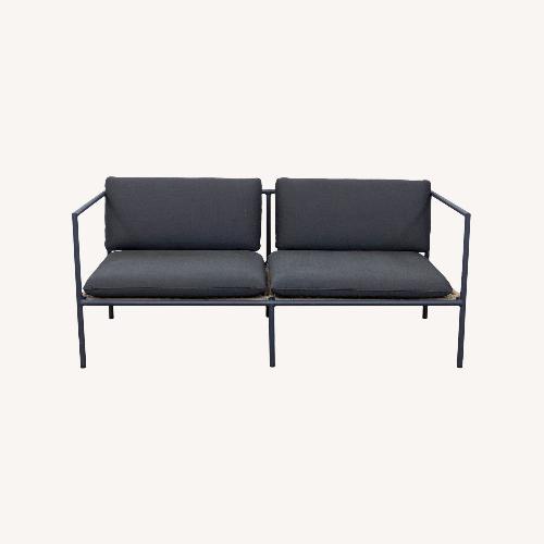 Used Blu Dot Dog Days Outdoor Loveseat for sale on AptDeco