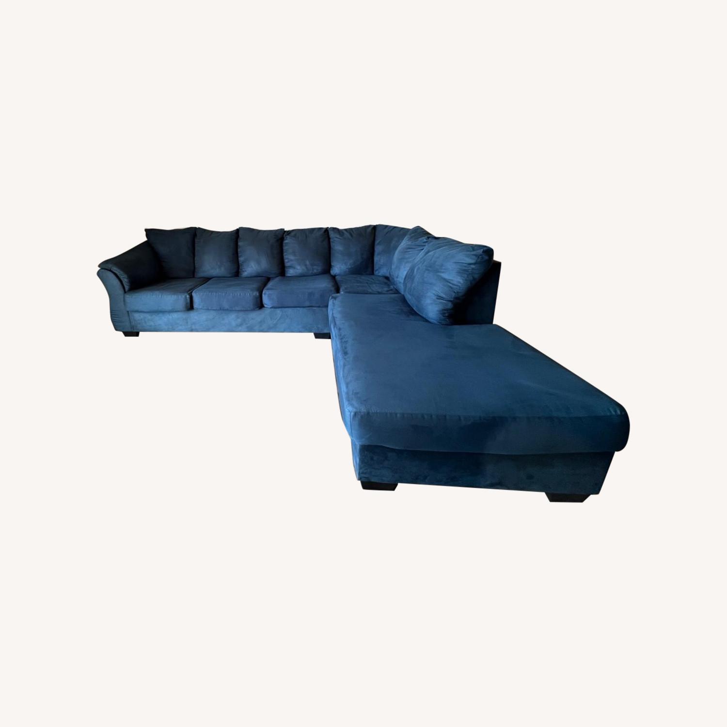 Ashley Furniture L-shaped 2 Piece Sofa - image-0