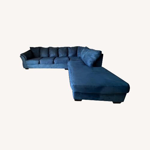 Used Ashley Furniture L-shaped 2 Piece Sofa for sale on AptDeco